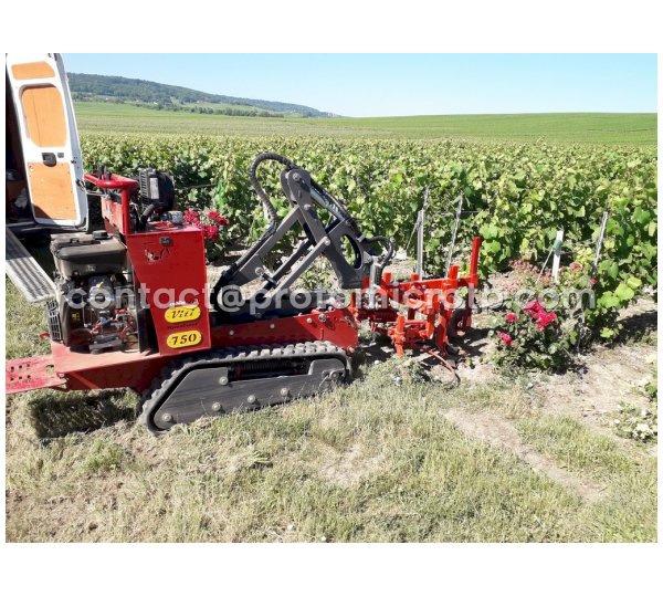 MicroDump'750 Pro 18ch à 23ch version Etroite 72cm  Prix Direct Usine